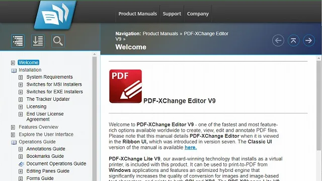 PDF-Xchange Editor マニュアル