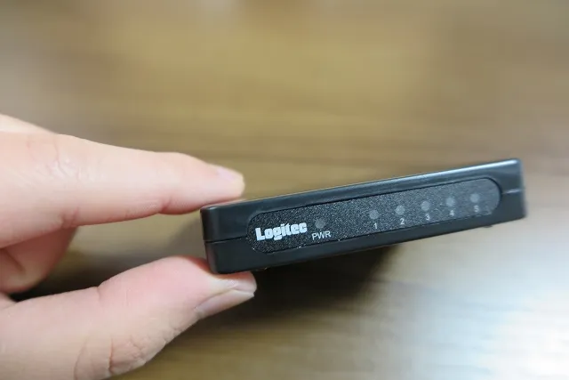 LAN-SW05PSBE 外観2